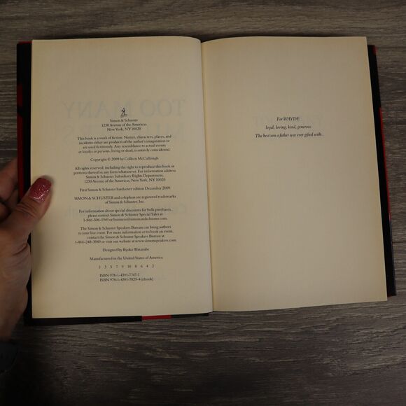 Colleen McCullough Series Lot of 3 Carmine Delmonico Mystery books - Picture 12 of 12